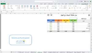 تصميم نماذج اكسل مخصصة