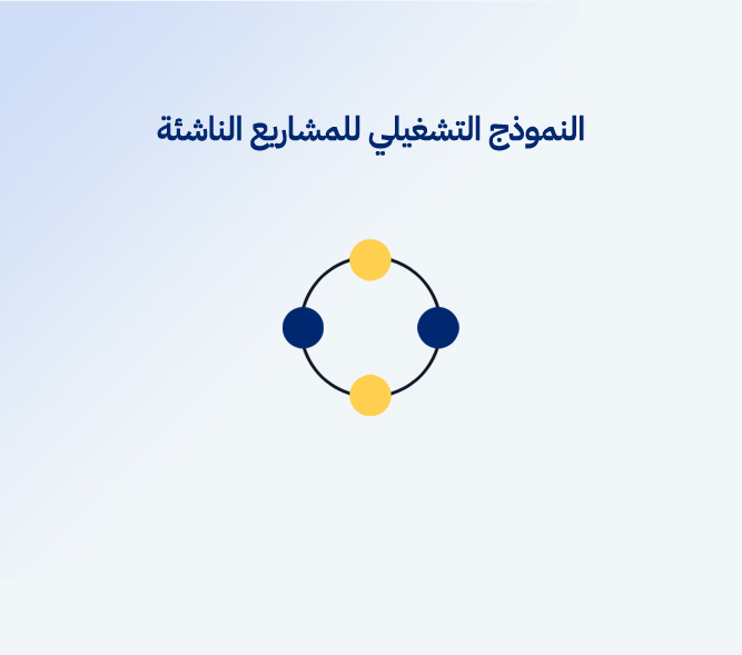 النموذج التشغيلي للمشاريع الناشئة